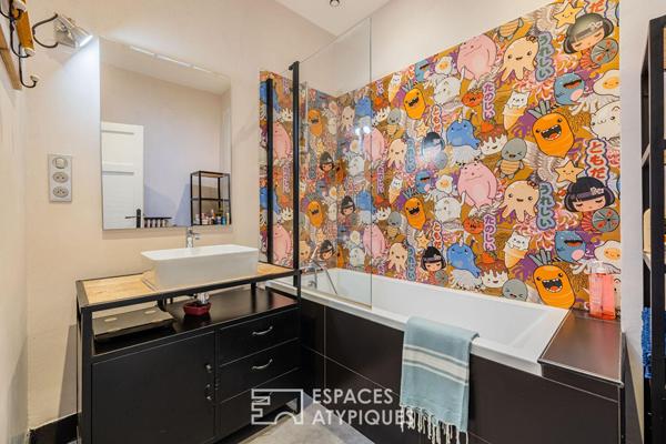 Appartement lumineux de caractère avec une perspective sur la mer