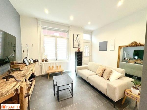 À vendre sur la commune de Saint-Saulve – Maison individuelle rénovée avec garage – Coup de cœur assuré