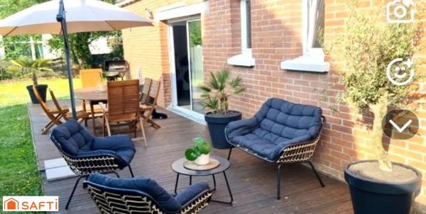 À vendre sur la commune de Saint-Saulve – Maison individuelle rénovée avec garage – Coup de cœur assuré