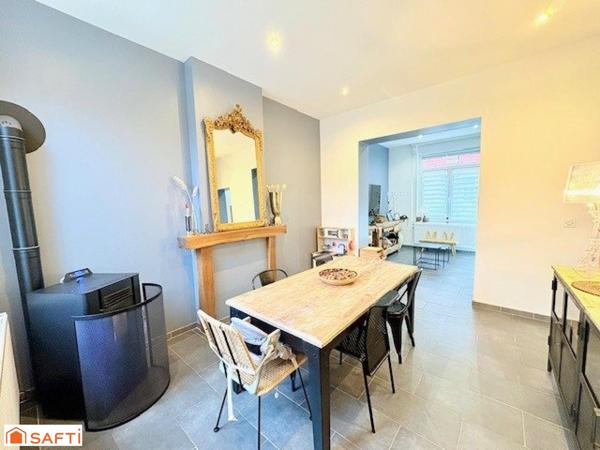 À vendre sur la commune de Saint-Saulve – Maison individuelle rénovée avec garage – Coup de cœur assuré