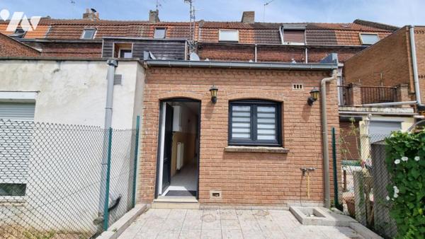 Roubaix proche gara Maison 4 chambres cave et jardin