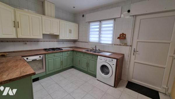 Roubaix proche gara Maison 4 chambres cave et jardin