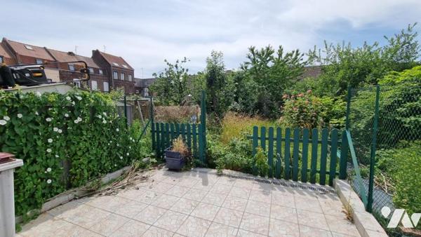Roubaix proche gara Maison 4 chambres cave et jardin