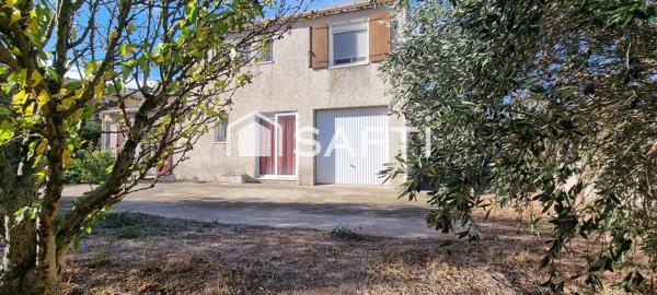 Maison familiale+ grand hangar, garage,terrain.