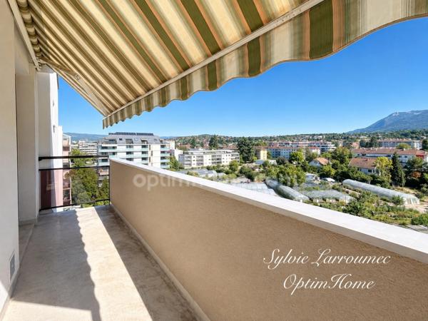 ANNECY - APPARTEMENT T3 A RENOVER - DERNIER ETAGE - BALCON VUE PANORAMIQUE MONTAGNES - A 350 m DU LAC