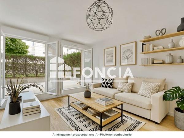 À vendre Appartement 2 pièces 44 m² - Le Plessis-robinson 92350