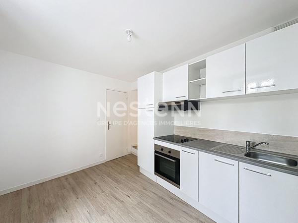 A LOUER appartement T1 bis Secteur MONTAIGNE Brest  - 27.49 m2