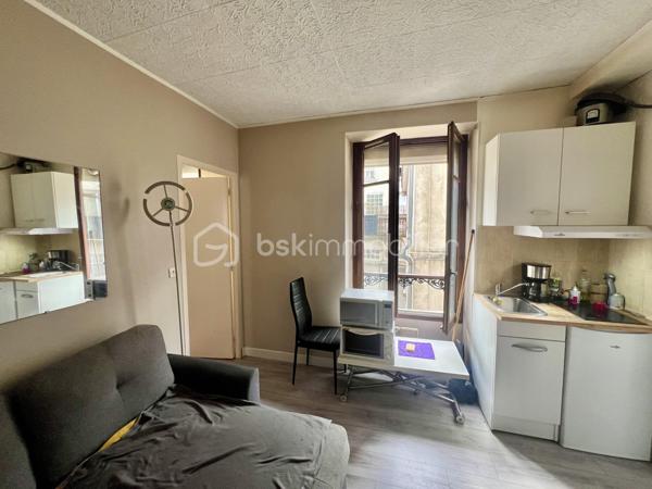 Appartement de 21,71 m²