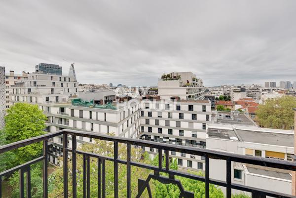 Paris 15ème Convention | 2 pièces avec balcons / Étage élevé