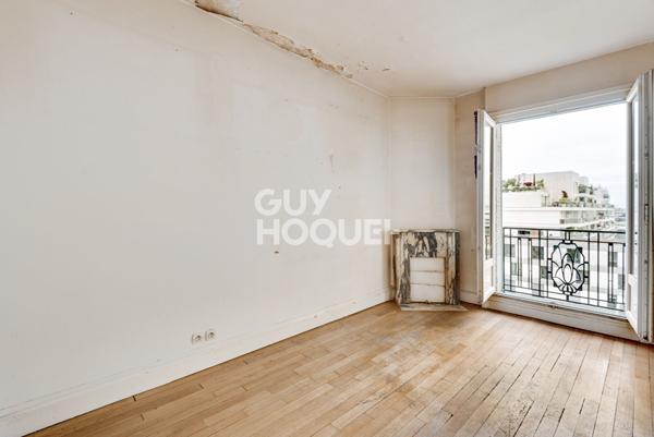 Paris 15ème Convention | 2 pièces avec balcons / Étage élevé