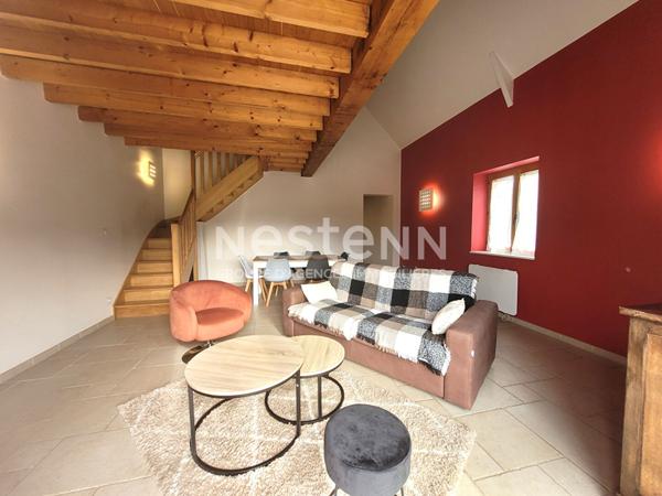 Longère Plouha 4 pièces - 90m² et terrain constructible - Proche mer