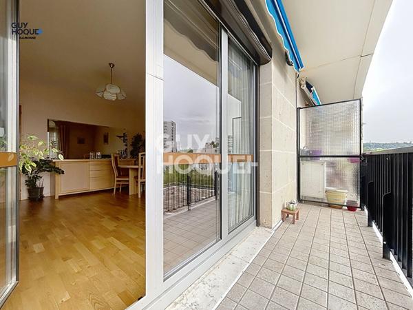 Centre-ville EAUBONNE :Grand 2 pièces - 59m² avec Balcon - Parking et cave