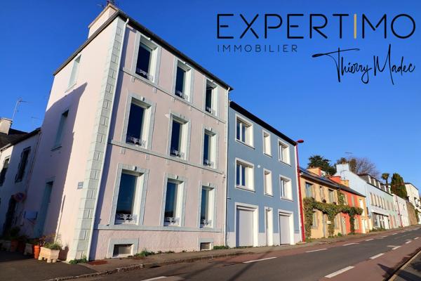Le Relecq-Kerhuon (29480) Maison de ville 1940 – Vue mer exceptionnelle – 100 m² – DPE C Secteur recherché du Le Relecq-Kerhuon, proche