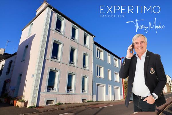 Le Relecq-Kerhuon (29480) Maison de ville 1940 – Vue mer exceptionnelle – 100 m² – DPE C Secteur recherché du Le Relecq-Kerhuon, proche