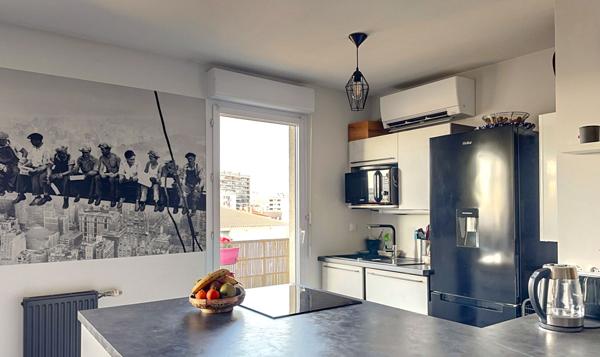 Appartement dernier étage Lyon 3, 2 pièces, 46 m2, proche de Rouget de l'Isle