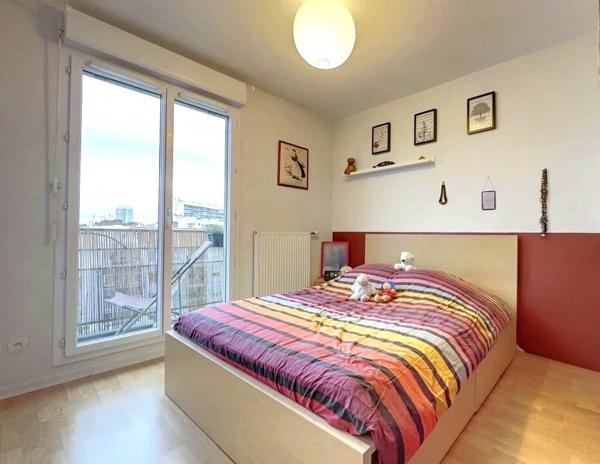 Appartement dernier étage Lyon 3, 2 pièces, 46 m2, proche de Rouget de l'Isle