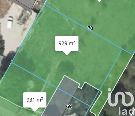 Terrain à vendre 929 m² Clesles
