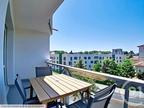 Appartement F3 à vendre  3 pièces - 64 m 2   PESSAC  - 33