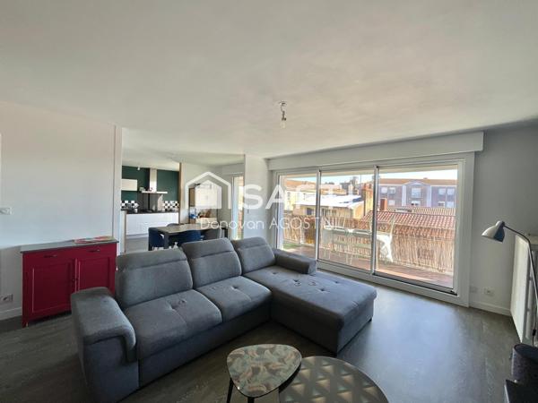 T4 lumineux, terrasse et cave en hyper centre