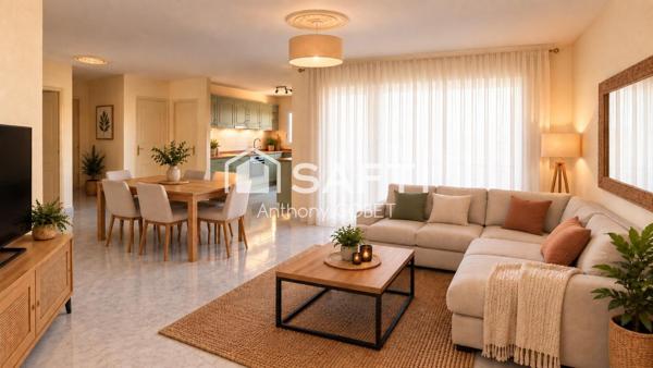 Appartement T3 plage et commerces 5min