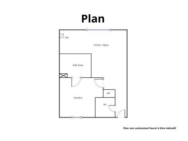 Appartement
         2 pièces
        - 42 m² Exclusivité 170 000 € *