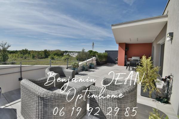 Appartement 66m² avec terrasse de 56 m² – Sérignan, à 500 m de Valras-Plage