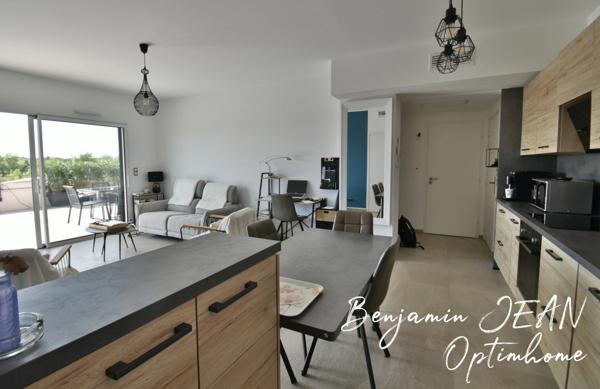 Appartement 66m² avec terrasse de 56 m² – Sérignan, à 500 m de Valras-Plage