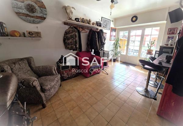 maison t7 de 170m², avec jardin non atennant