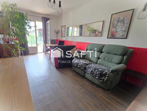 maison t7 de 170m², avec jardin non atennant