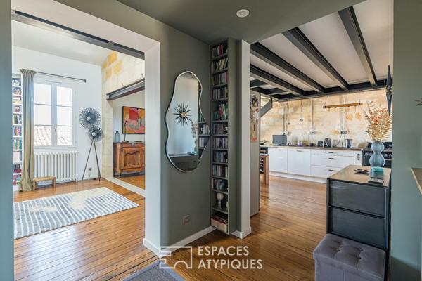 Appartement dernier étage à deux pas de la rue Costedoat