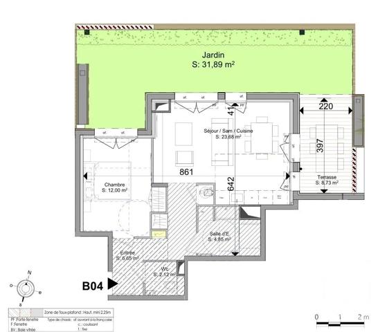Appartement F2 à vendre  2 pièces - 49,30 m 2   STE MAXIME  - 83