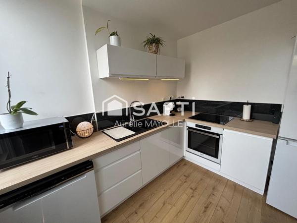 Maison de ville, 2 chambres, cour