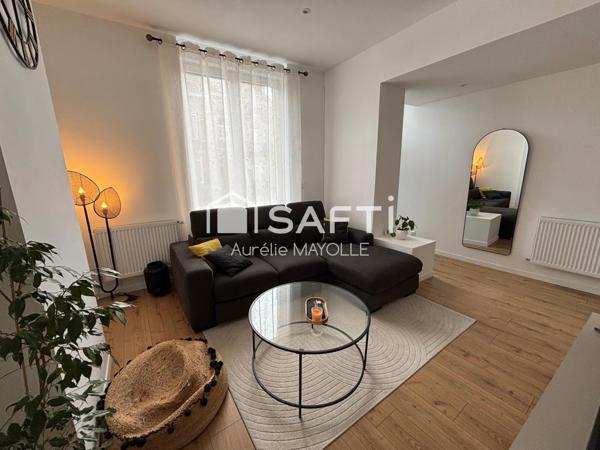 Maison de ville, 2 chambres, cour