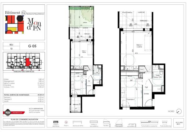 Appartement à louer à Montpellier (34070)
