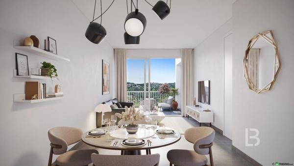 La Turbie, 4 pièce en Dernier Étage avec terrasses et solarium, Piscine