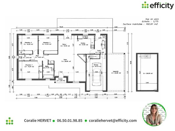 Maison
         5 pièces
        - 110 m² 239 000 €*