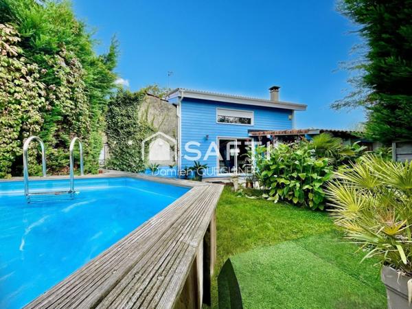 Belle maison ossature bois, au calme, piscine hors sol