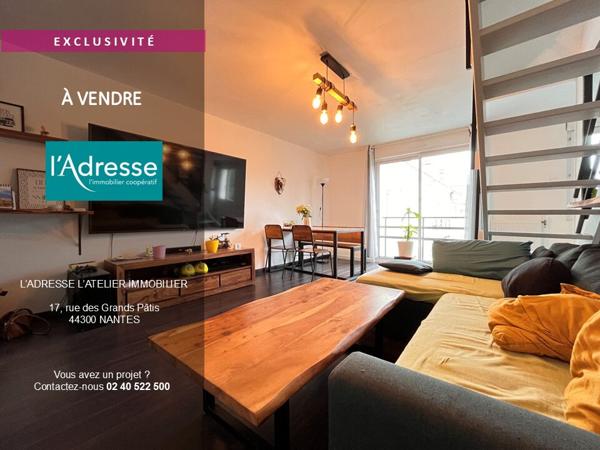 Appartement Nantes 3 pièce(s) 63.5 m2