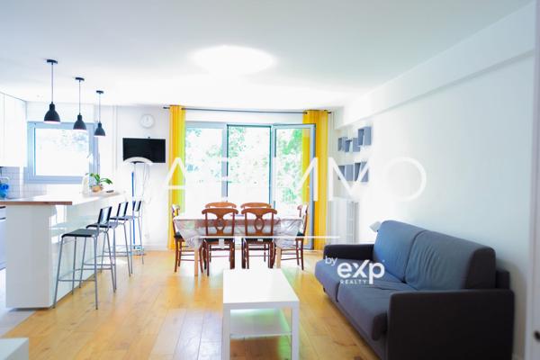 Charmant T3 de 69 m² avec vue parc – Paris 13ème (Glacière)