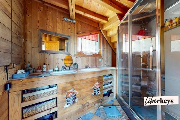 Chalet d'exception avec appartement indépendant, espace bien-être et vue panoramique sur les sommets de la Lauzière et de Valmorel