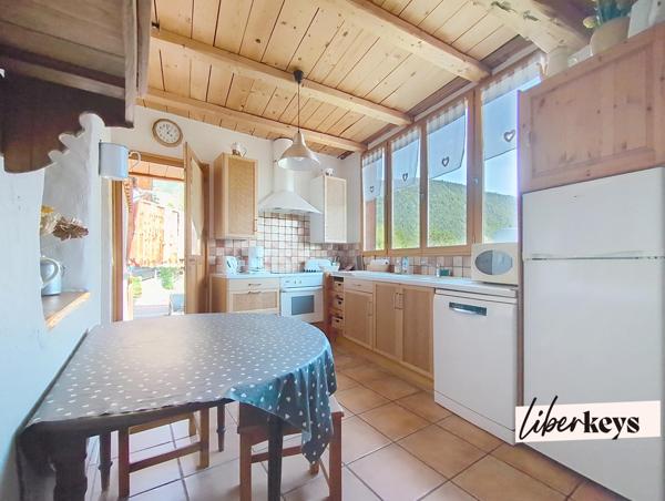 Chalet d'exception avec appartement indépendant, espace bien-être et vue panoramique sur les sommets de la Lauzière et de Valmorel