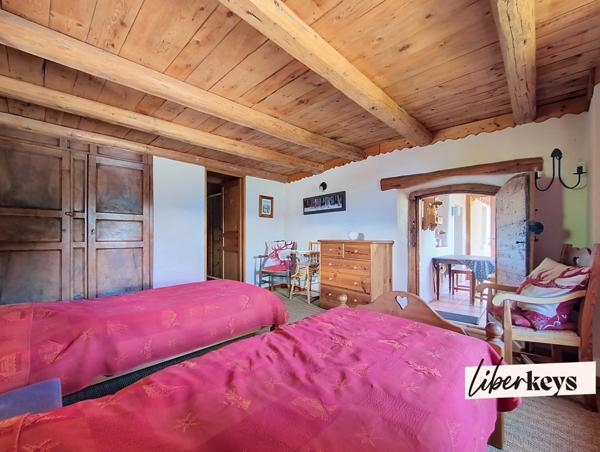 Chalet d'exception avec appartement indépendant, espace bien-être et vue panoramique sur les sommets de la Lauzière et de Valmorel