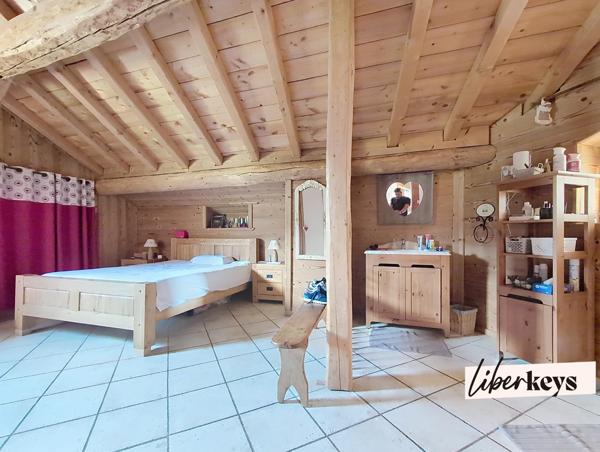 Chalet d'exception avec appartement indépendant, espace bien-être et vue panoramique sur les sommets de la Lauzière et de Valmorel