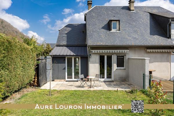 Cadéac (65240) MAISON JUMELÉE AVEC JARDIN DANS UN LOTISSEMENT - SECTEUR ARREAU (CADEAC-2KM)
