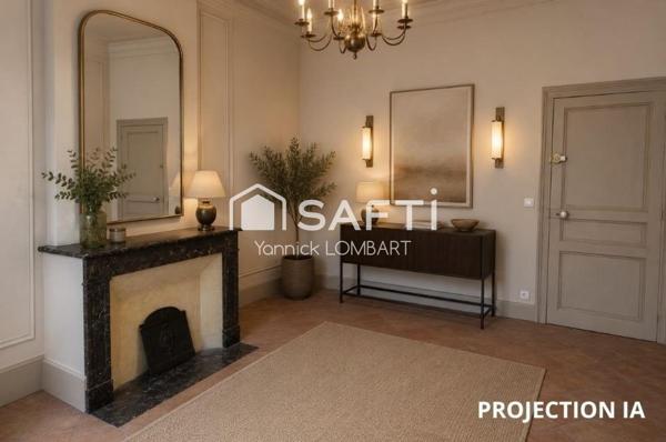 Appartement à rénover de 100 m² (2ème étage) au cœur de Gaillac