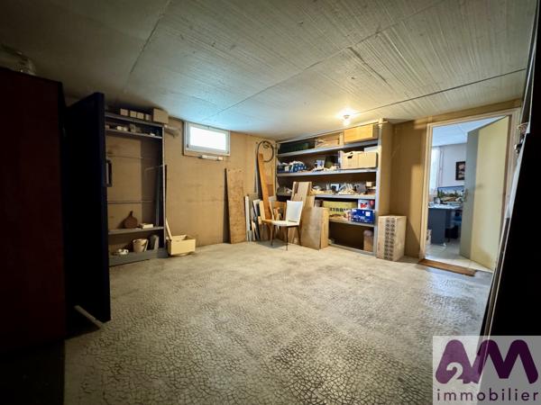 Maison ROMAGNAT 119 m2 - 3 ch - 2 bureau - sous-sol complet