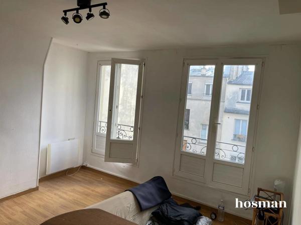 Studio 1 pièce - 23m² - Rue du Faubourg Saint-Denis, Paris - Dernier étage et cave