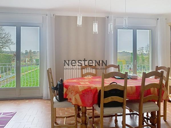 Maison sur sous-sol à vendre dans le centre de Muzillac