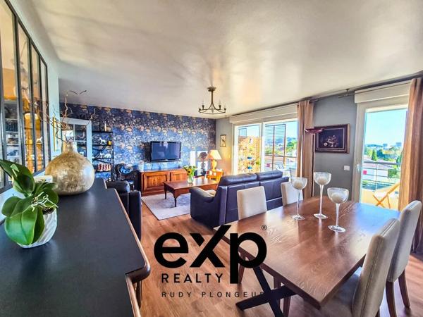 Appartement T4 de 83m2 loi Carrez + Terrasse + 1 Parking + 2 Box