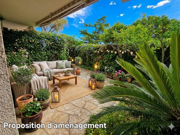 A VENDRE - NICE / CORNICHE FLEURIE : Grand 2 pièces de 57m2 avec extérieur. Fort potentiel !